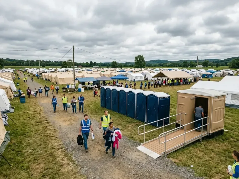 disaster-relief-camp-restrooms-010 — frequently asked questions, Dumpster & Portable Bathrooms Rental in Honokaa, HI